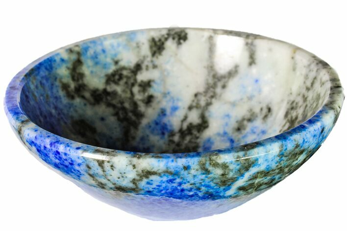 Polished Lapis Lazuli Bowl - Pakistan #153257